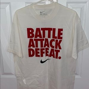 Battle Attack Defeat Nike T-Shirt